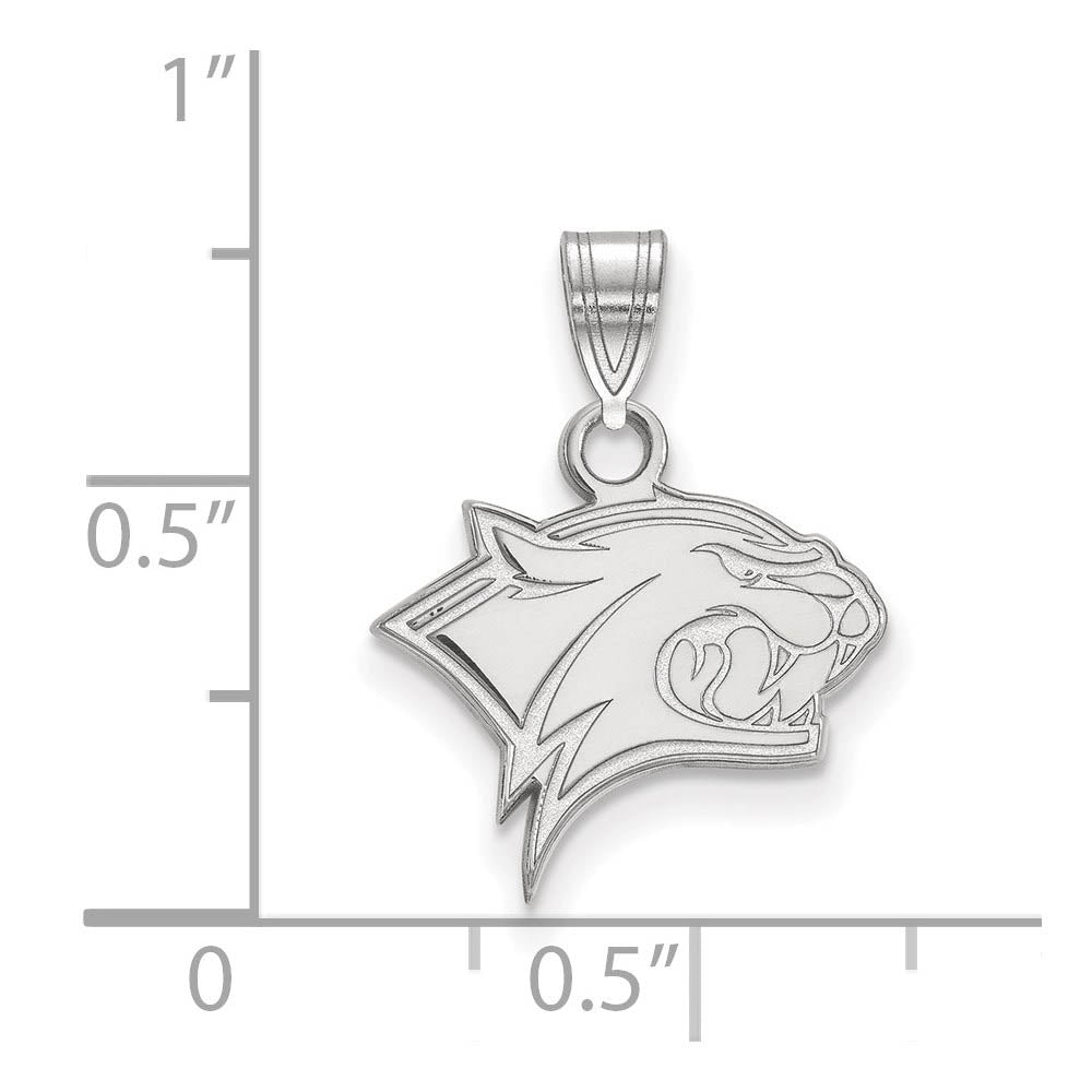 Alternate view of the Sterling Silver U. of New Hampshire Small Mascot Pendant by The Black Bow Jewelry Co.