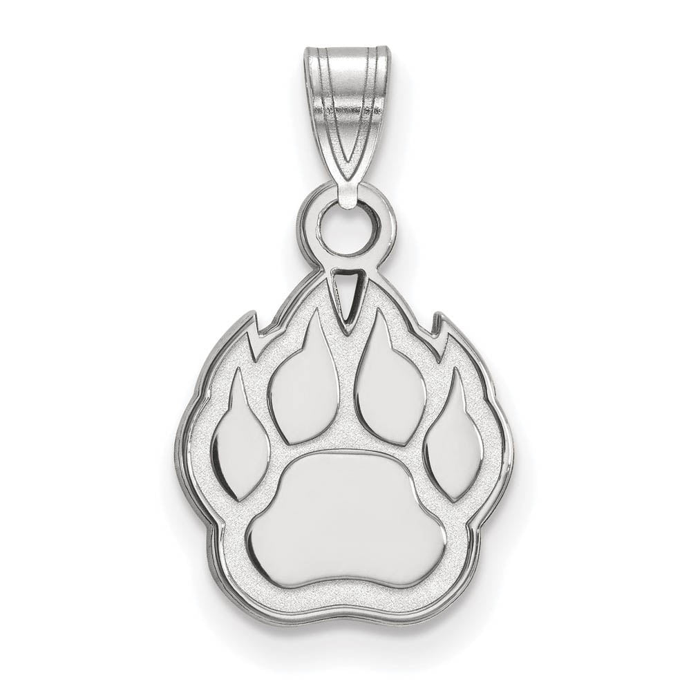 Sterling Silver Northern Illinois U. Huskies Small Pendant, Item P21151 by The Black Bow Jewelry Co.