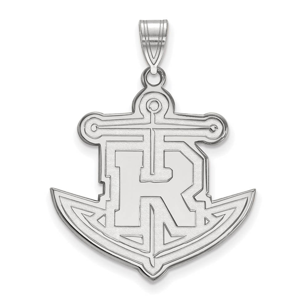 10k White Gold Rollins College XL Pendant, Item P21521 by The Black Bow Jewelry Co.