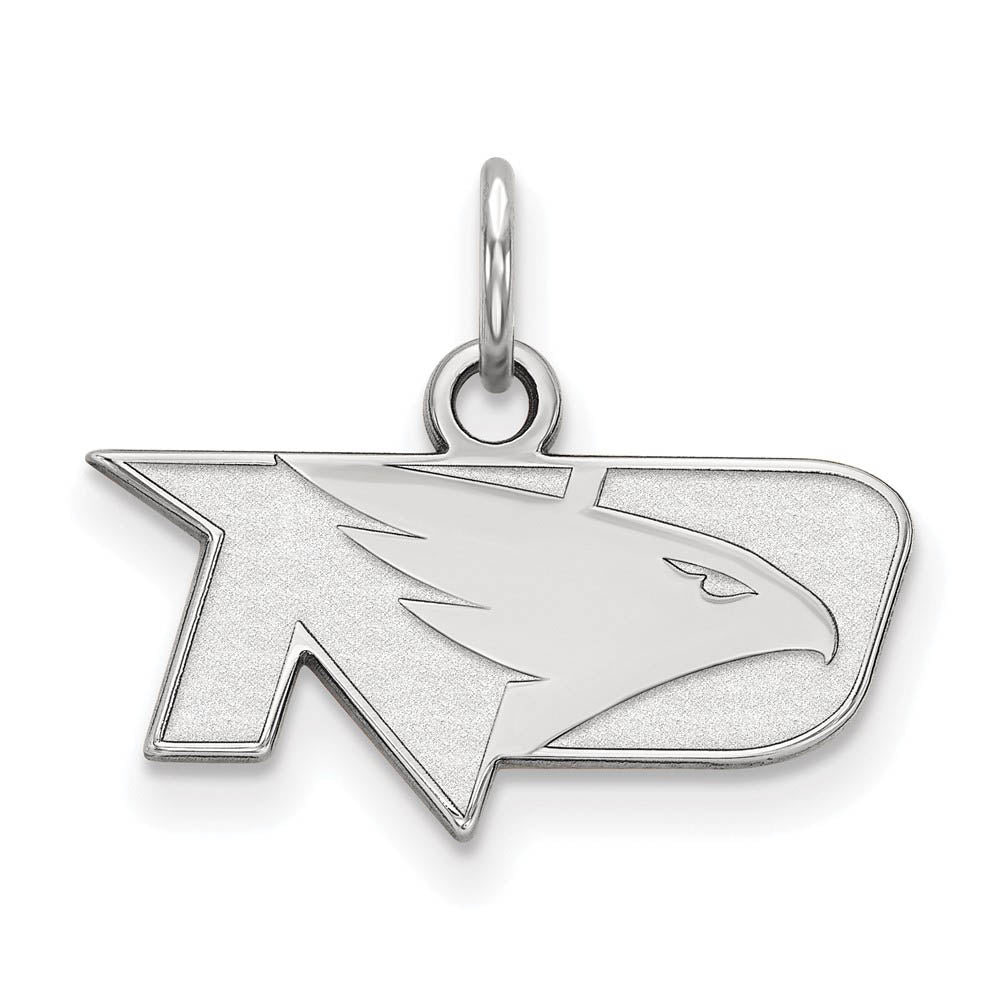 10k White Gold North Dakota XS (Tiny) Charm or Pendant, Item P22733 by The Black Bow Jewelry Co.