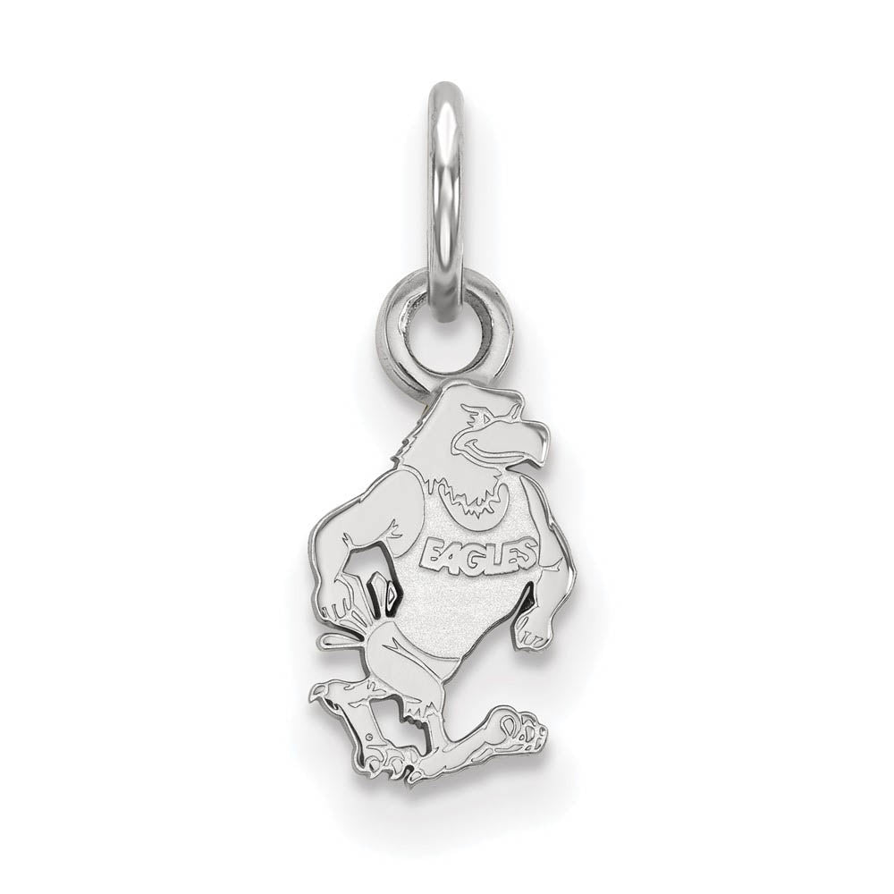 10k White Gold Georgia Southern U XS (Tiny) Charm or Pendant, Item P22766 by The Black Bow Jewelry Co.