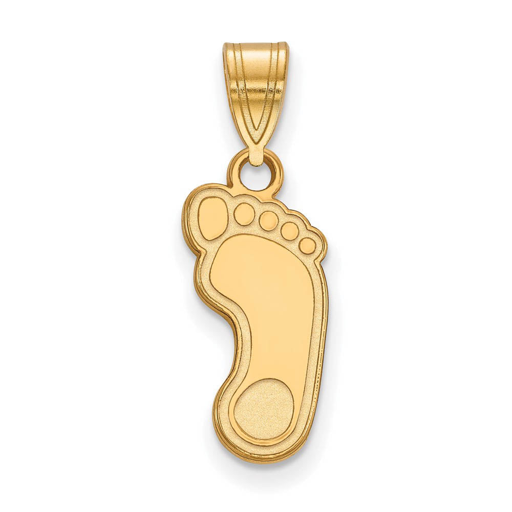 14k Gold Plated Silver North Carolina Medium Pendant, Item P25339 by The Black Bow Jewelry Co.