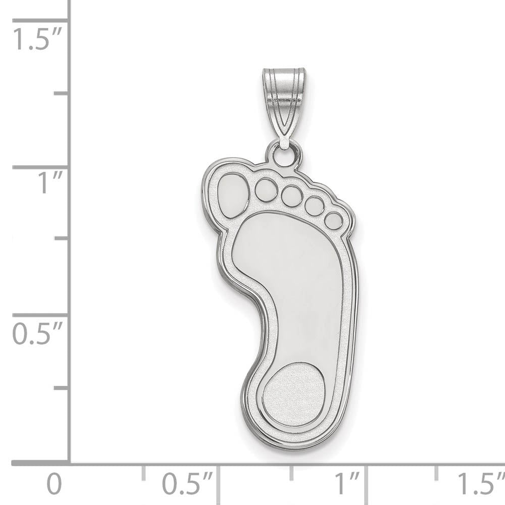 Alternate view of the Sterling Silver North Carolina XL Pendant by The Black Bow Jewelry Co.