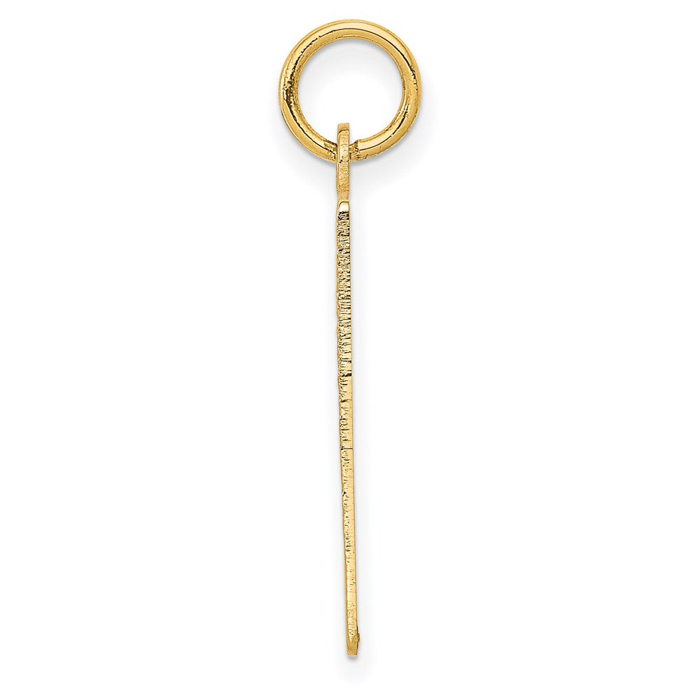 Alternate view of the 14k Yellow Gold Monday Start Perpetual Calendar Charm or Pendant, 22mm by The Black Bow Jewelry Co.