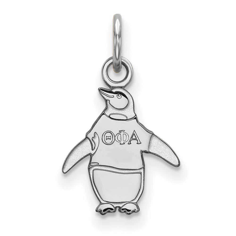 Sterling Silver Theta Phi Alpha XS (Tiny) Charm or Pendant, Item P27469 by The Black Bow Jewelry Co.