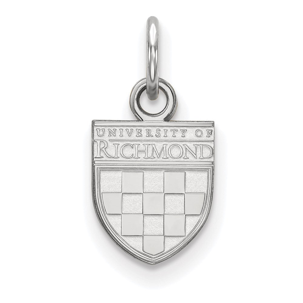 Sterling Silver University of Richmond XS (Tiny) Shield Charm, Item P33634 by The Black Bow Jewelry Co.