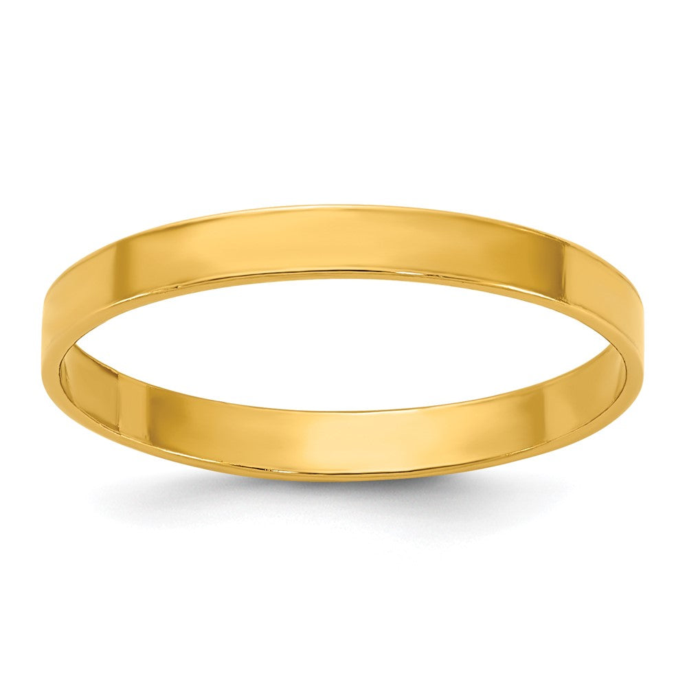 1/20 14K Gold Filled 2.25mm Polished Flat Stack Band, Item R12577 by The Black Bow Jewelry Co.