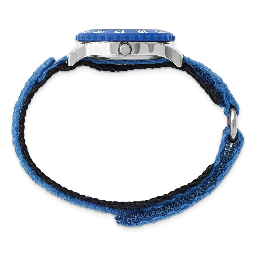 Alternate view of the Red Balloon Boys Blue Velcro Band Time Teacher Watch by The Black Bow Jewelry Co.