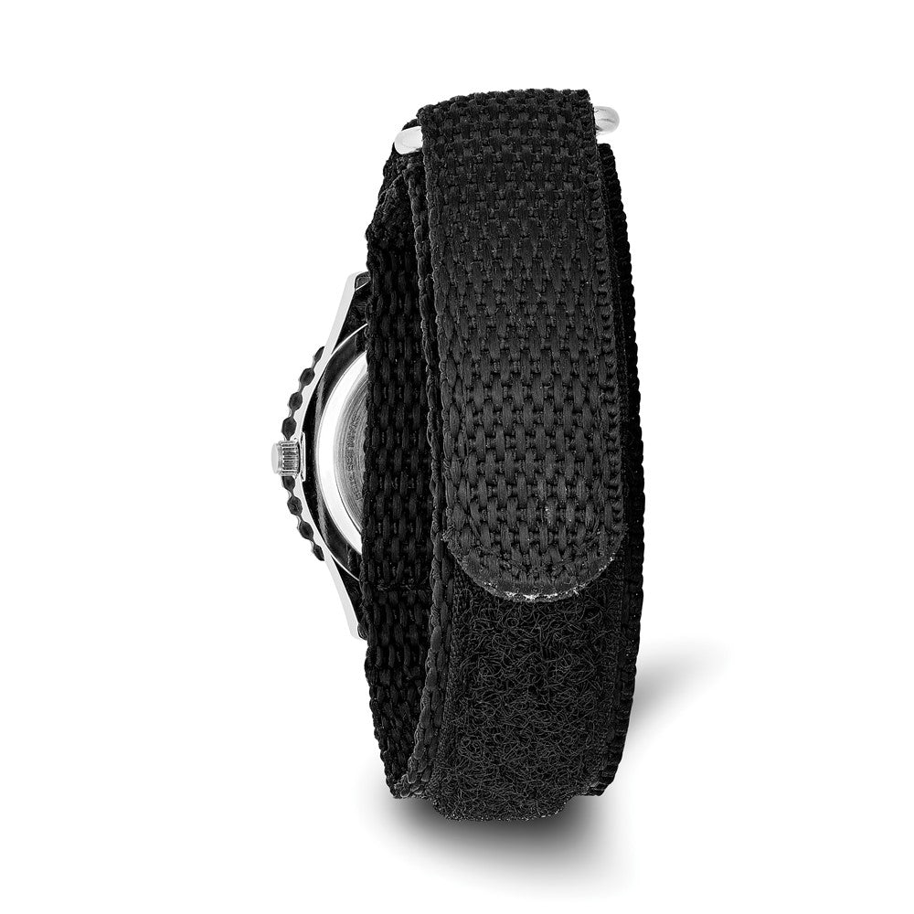 Alternate view of the Red Balloon Boys Construction Black Velcro Time Teacher Watch by The Black Bow Jewelry Co.