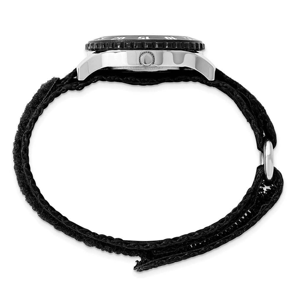 Alternate view of the Red Balloon Boys Construction Black Velcro Time Teacher Watch by The Black Bow Jewelry Co.