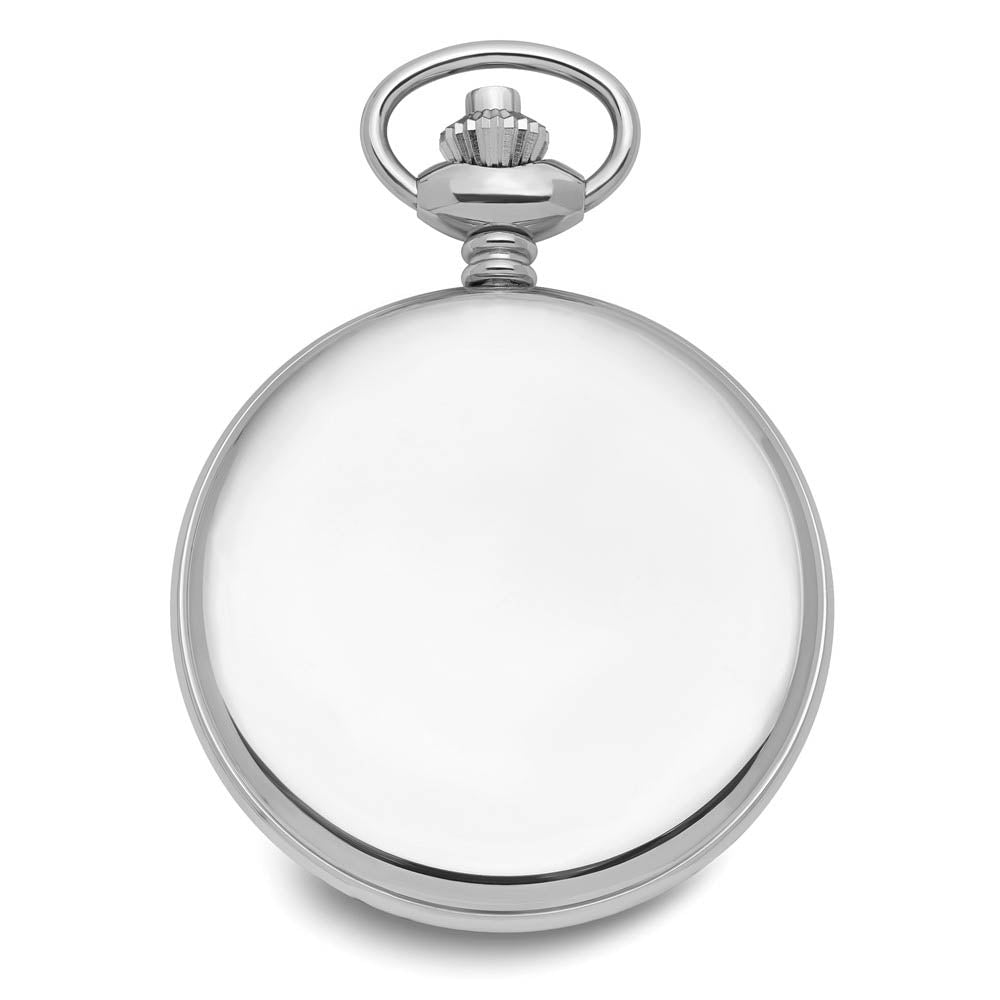 Alternate view of the Swingtime Stainless Steel Quartz Pocket Watch by The Black Bow Jewelry Co.