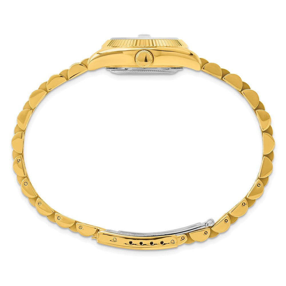 Alternate view of the Charles Hubert Ladies Gold-plated, Champagne Dial Round Analog Watch by The Black Bow Jewelry Co.