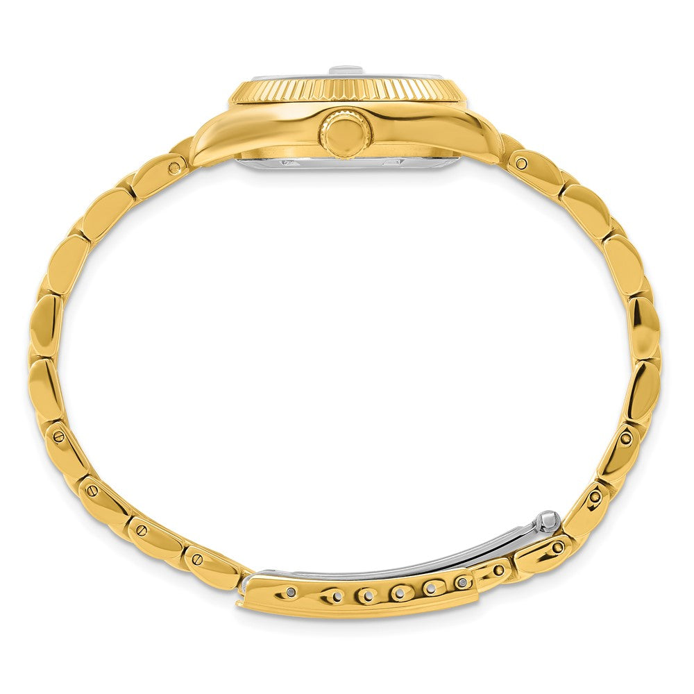 Alternate view of the Ladies Gold-plated, Round Analog Watch by Charles Hubert by The Black Bow Jewelry Co.