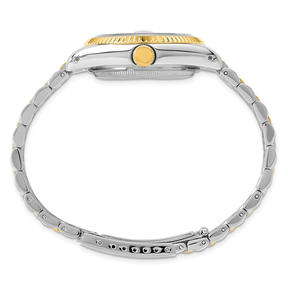 Alternate view of the Charles Hubert Mens Two-Tone Round Analog Watch by The Black Bow Jewelry Co.