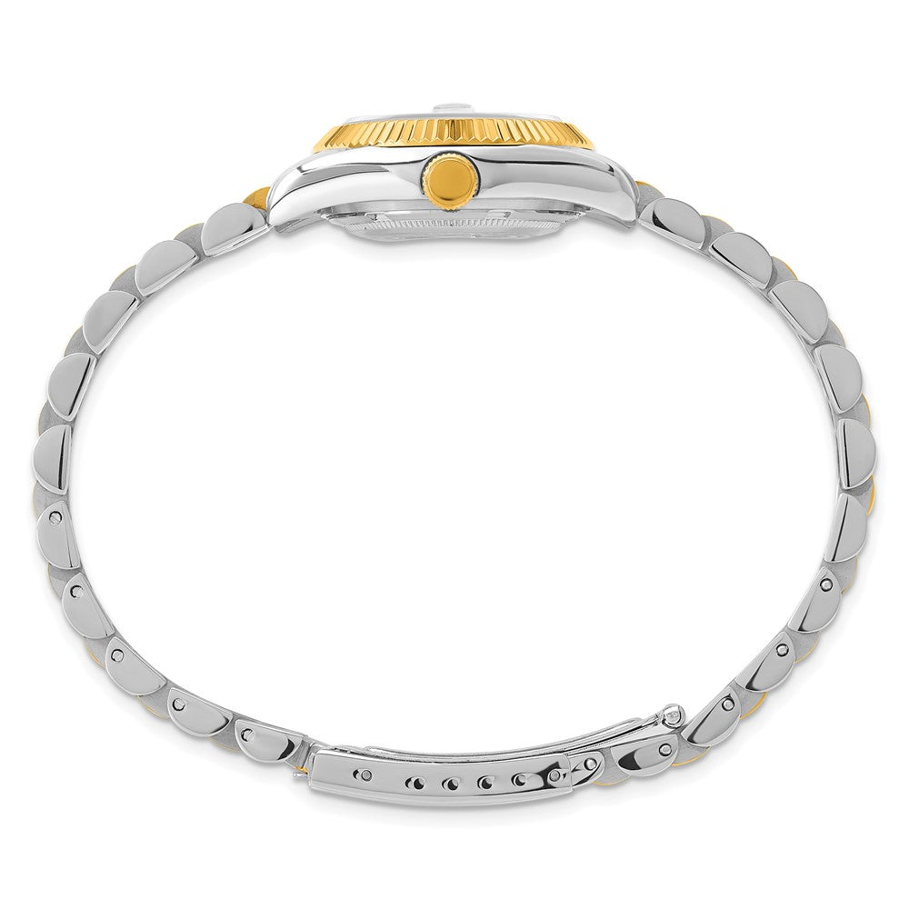 Alternate view of the Ladies Two-Tone, Round Analog Watch by Charles Hubert by The Black Bow Jewelry Co.