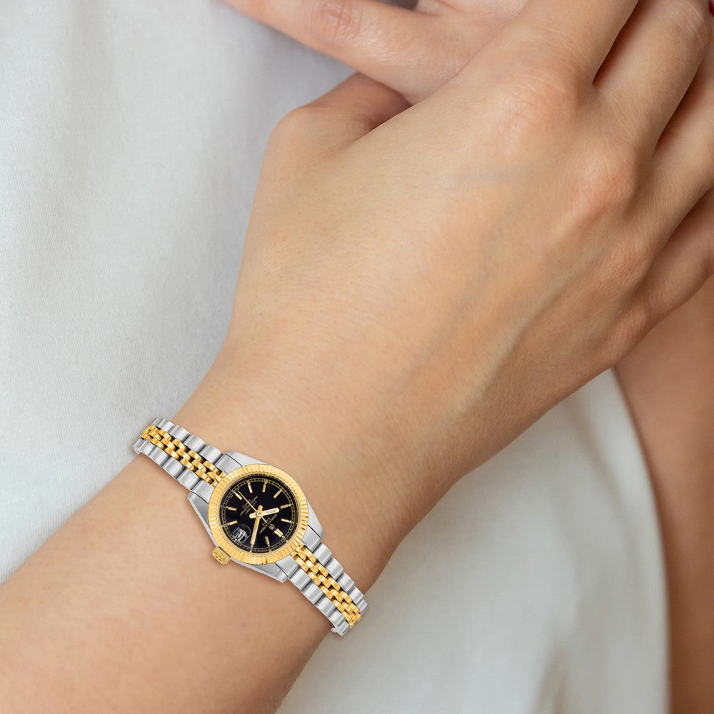 Alternate view of the Ladies Two-Tone, Round Analog Watch by Charles Hubert by The Black Bow Jewelry Co.