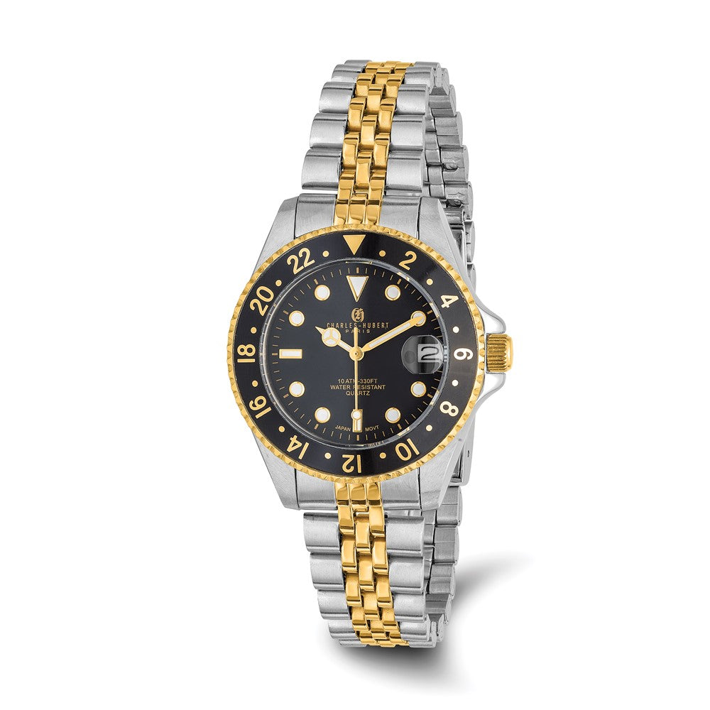 Charles Hubert Ladies Gold-finish 2-tone Gold-tone Dial 20mm Watch Charles Hubert Ladies Gold-finish 2-tone Gold-tone Dial 20mm  main image 4