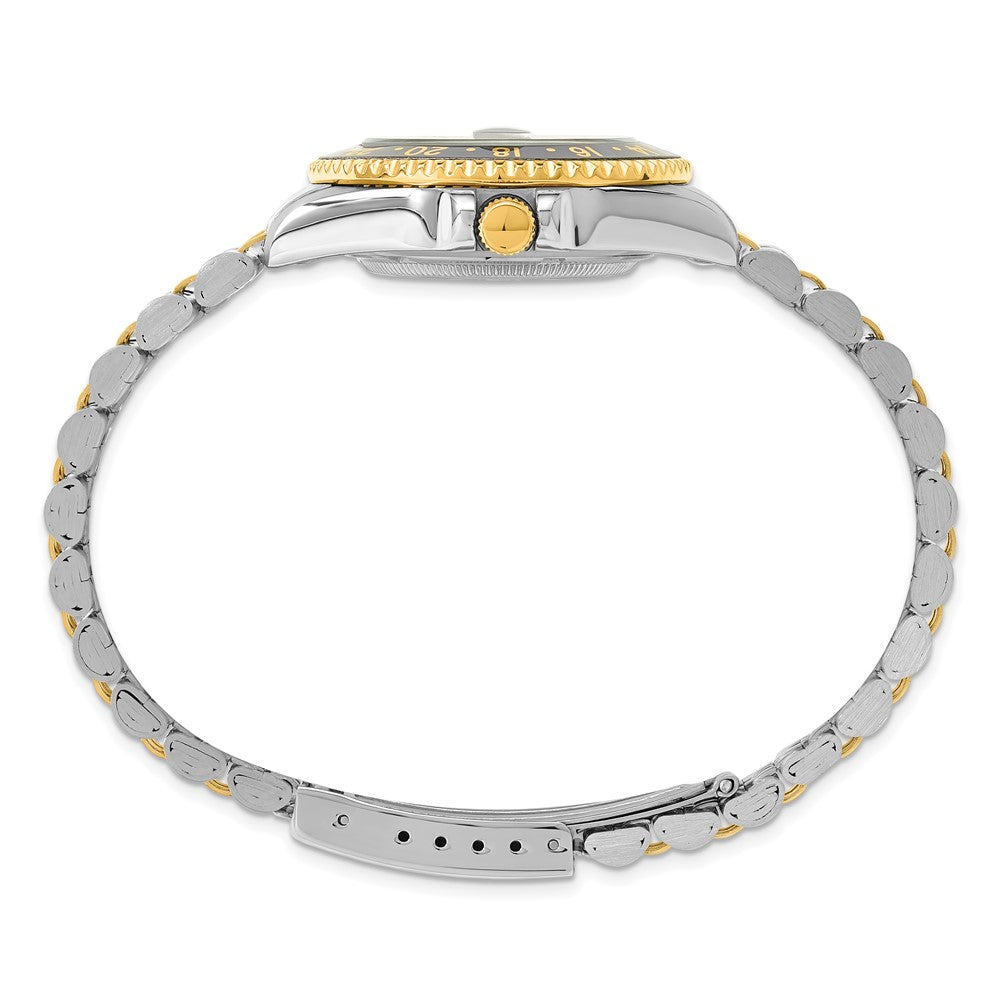 Alternate view of the Charles Hubert Ladies Two-Tone Multifunction Watch by The Black Bow Jewelry Co.