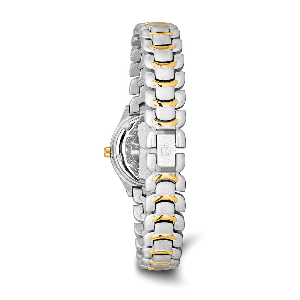 Alternate view of the Charles Hubert Ladies Two-Tone Link Style Watch by The Black Bow Jewelry Co.