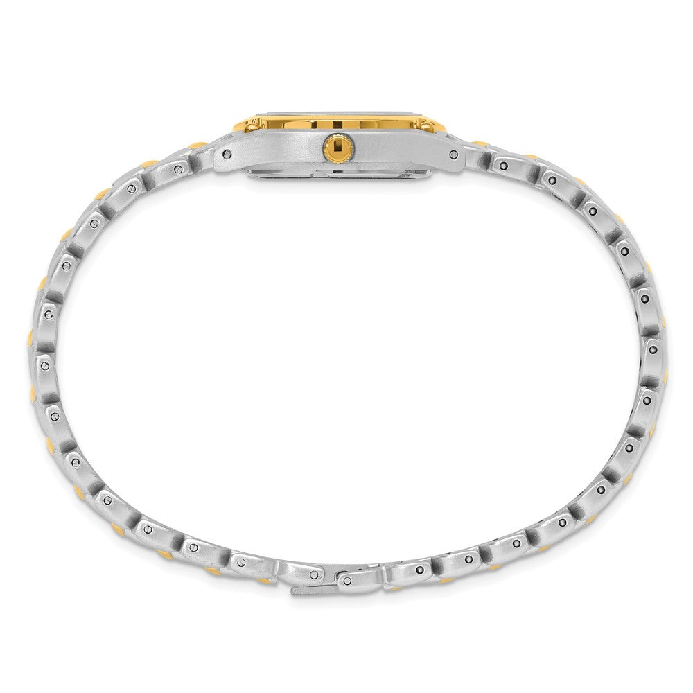 Alternate view of the Charles Hubert Ladies Two-Tone Link Style Watch by The Black Bow Jewelry Co.