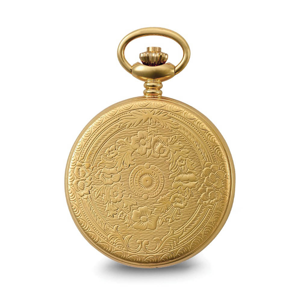 Alternate view of the Charles Hubert Gold Finish White Dial 48mm Pocket Watch by The Black Bow Jewelry Co.