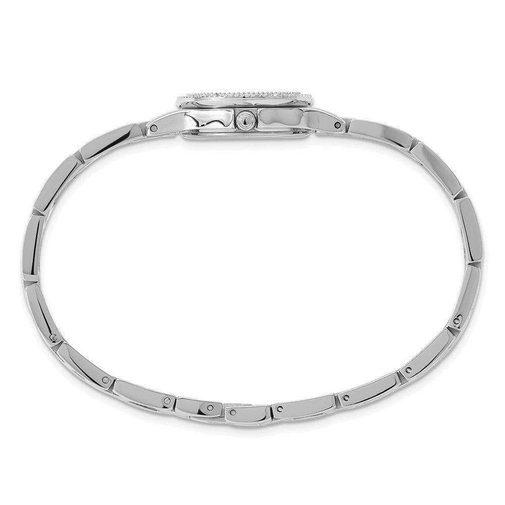 Alternate view of the Charles Hubert Ladies Blue MOP Dial with 4 Color Crystal Bezels Watch by The Black Bow Jewelry Co.