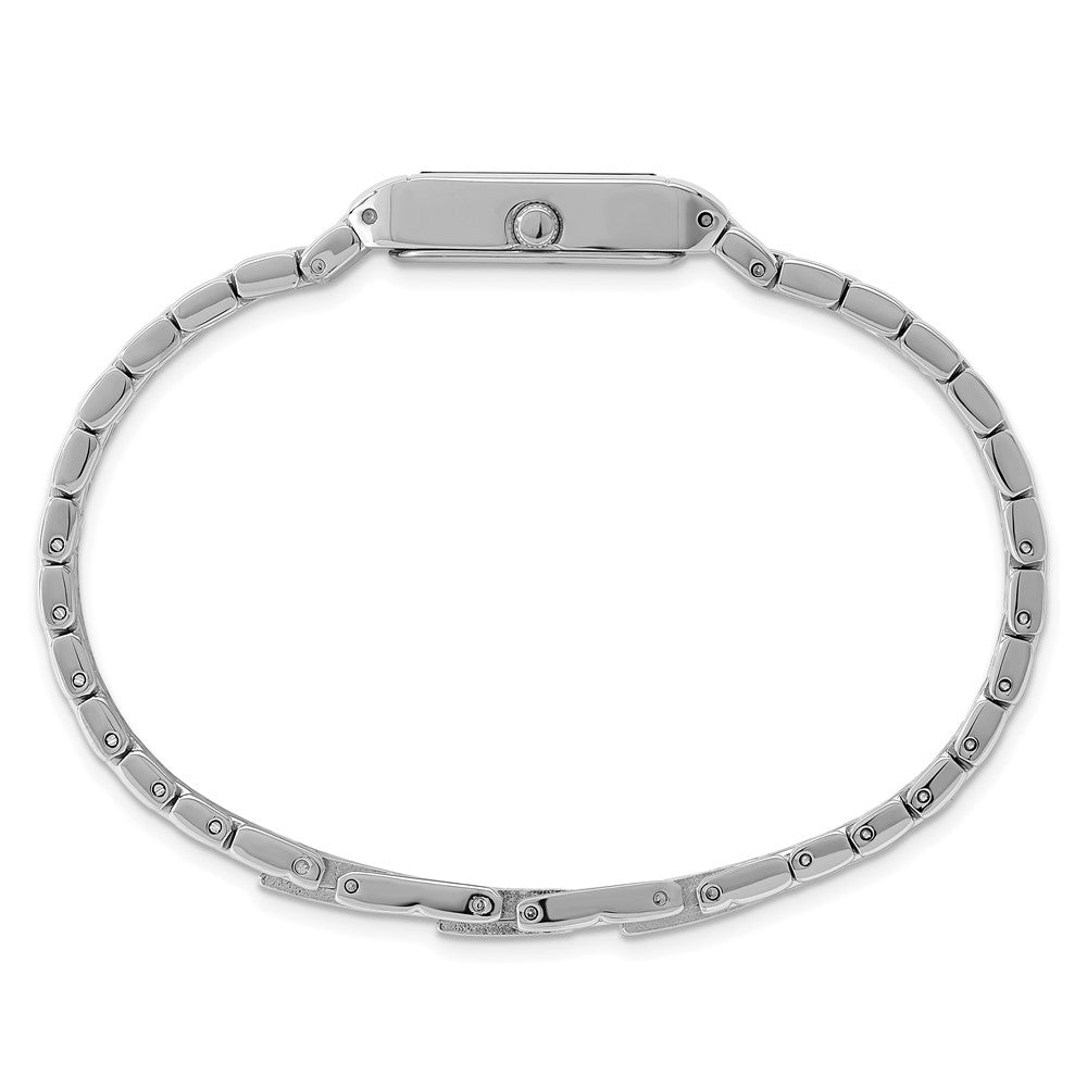 Alternate view of the Charles Hubert Ladies Chrome Finish White Dial Quartz Analog Watch by The Black Bow Jewelry Co.