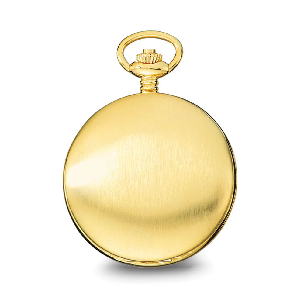 Alternate view of the Charles Hubert Gold-Tone Stainless Steel White Dial 54mm Pocket Watch by The Black Bow Jewelry Co.