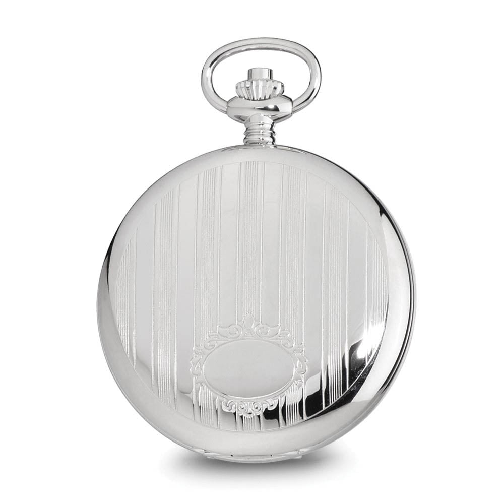 Alternate view of the Charles Hubert White Skeleton Dial 53mm Pocket Watch by The Black Bow Jewelry Co.