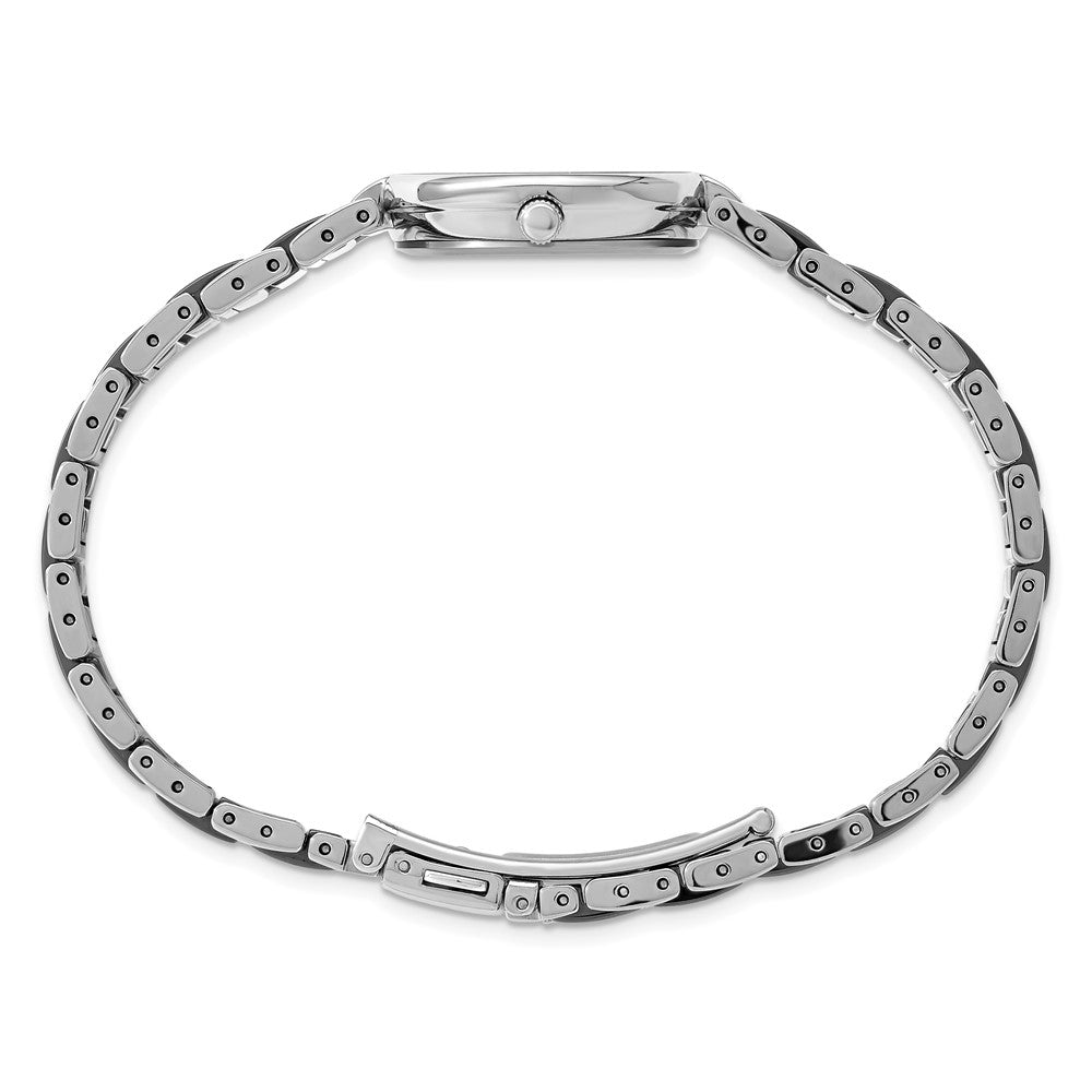 Alternate view of the Charles Hubert Ladies Titanium & Ceramic Black Dial Watch by The Black Bow Jewelry Co.