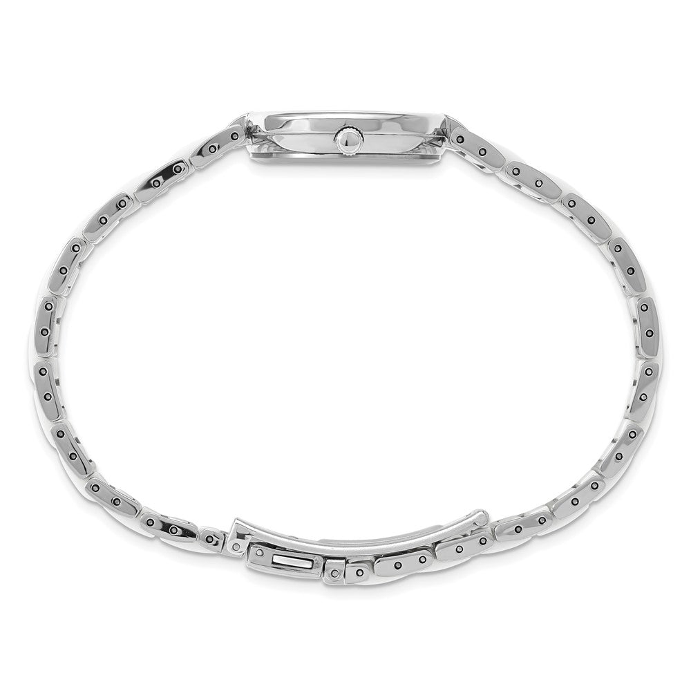 Alternate view of the Charles Hubert Ladies Titanium & Ceramic White Dial Watch by The Black Bow Jewelry Co.