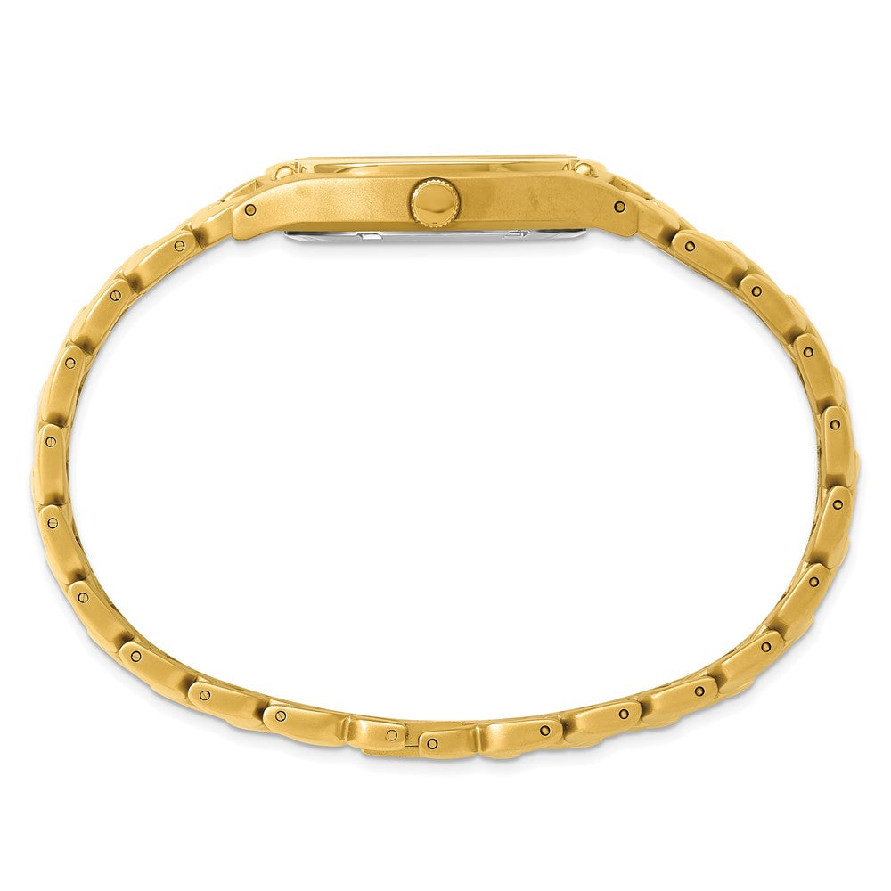 Alternate view of the Charles Hubert Mens Gold-finish White Dial Watch by The Black Bow Jewelry Co.