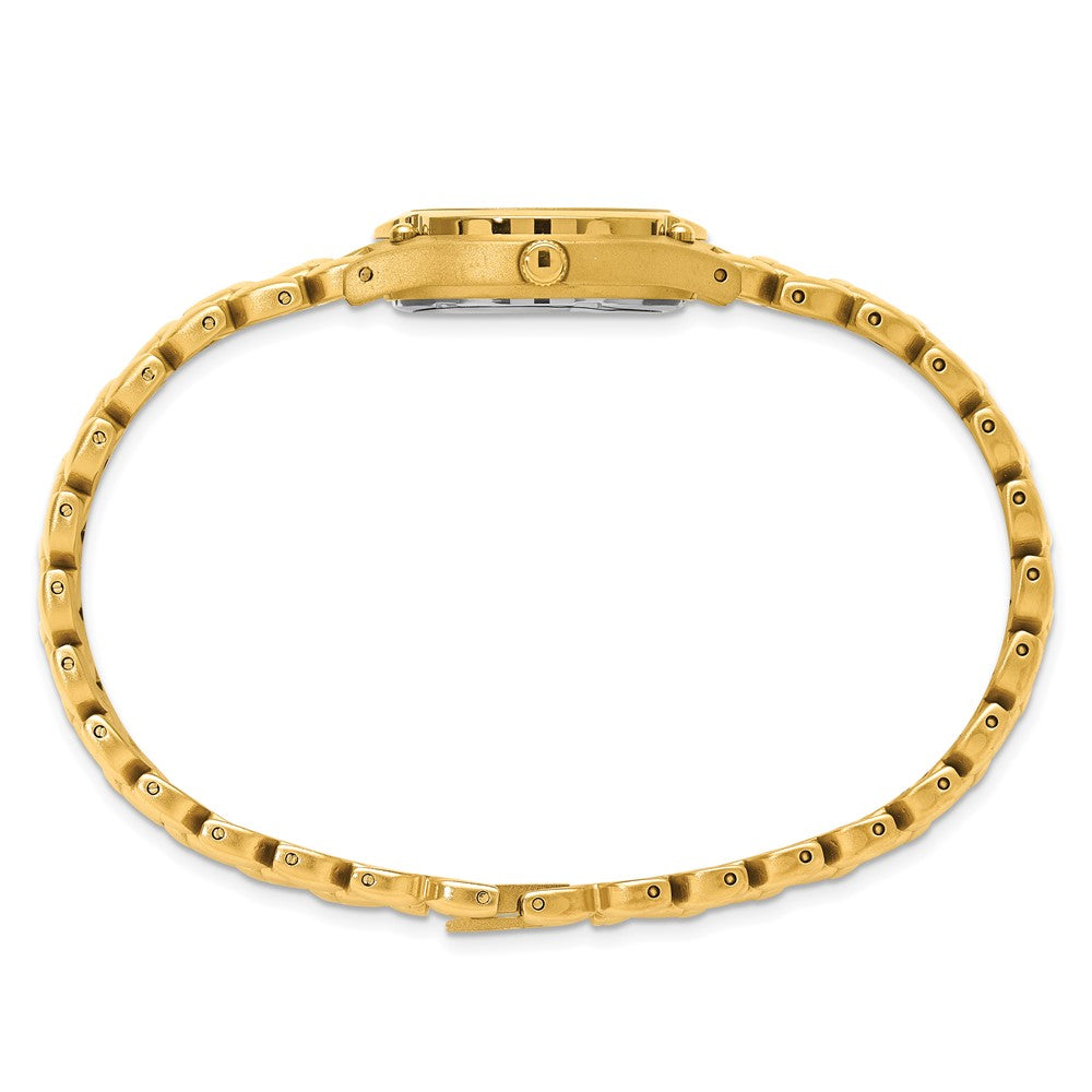 Alternate view of the Charles Hubert Ladies Gold-finish White Dial Watch by The Black Bow Jewelry Co.