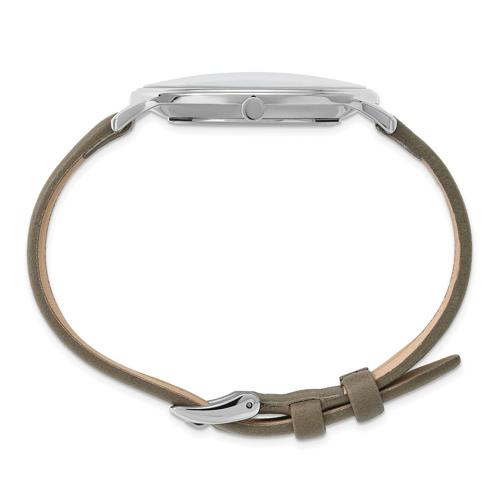 Alternate view of the Charles Hubert Stainless Steel Grey Dial Quartz Watch by The Black Bow Jewelry Co.