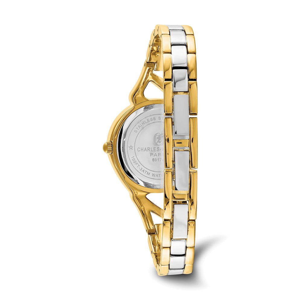 Alternate view of the Charles Hubert Ladies Two-Tone Off-White Dial Watch by The Black Bow Jewelry Co.