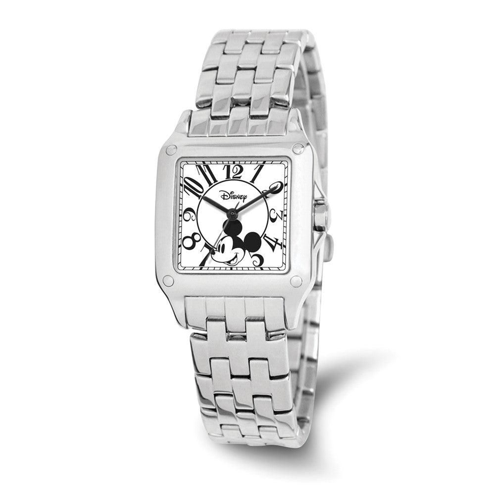 Disney Adult Size Alloy/Stnlss Steel Square Mickey Mouse Watch, Item W9267 by The Black Bow Jewelry Co.