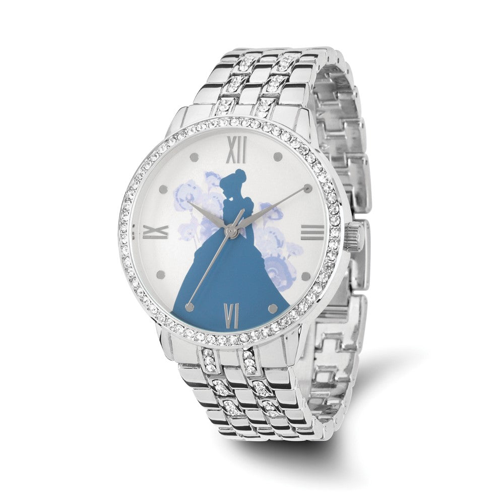 Disney Ladies Silver-tone Cinderella Silhouette Watch 1970 main image 4