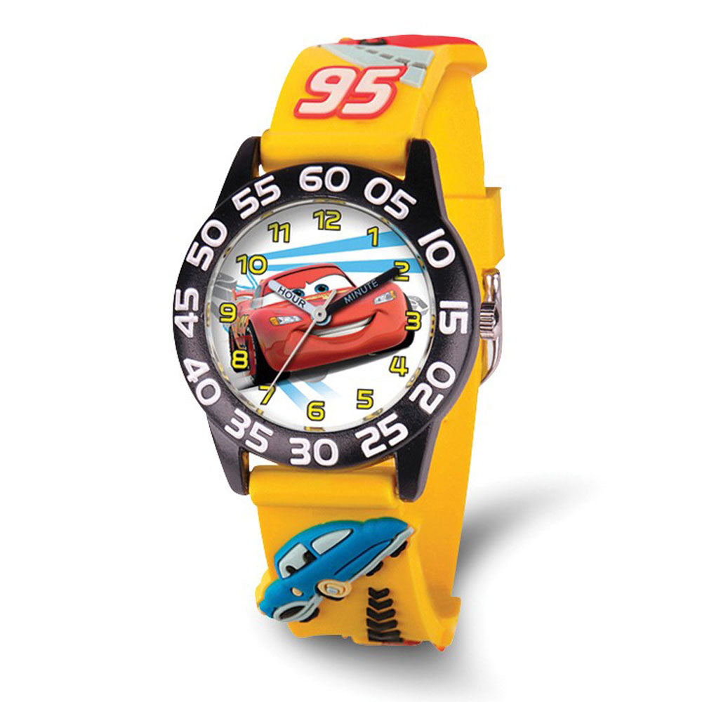 Disney Boys Cars  Acrylic Time Teacher Watch, Item W9402 by The Black Bow Jewelry Co.