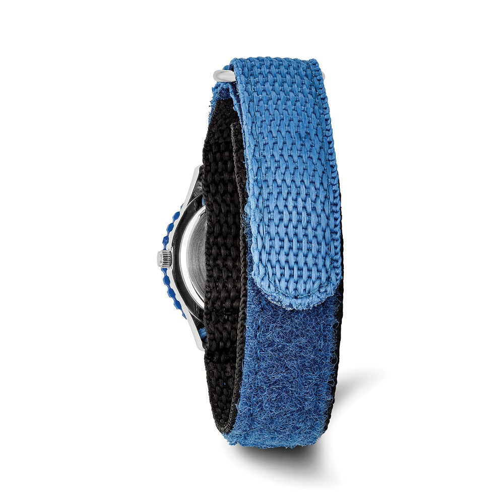 Alternate view of the Disney Boys Mickey Mouse Blue Strap Time Teacher Watch by The Black Bow Jewelry Co.