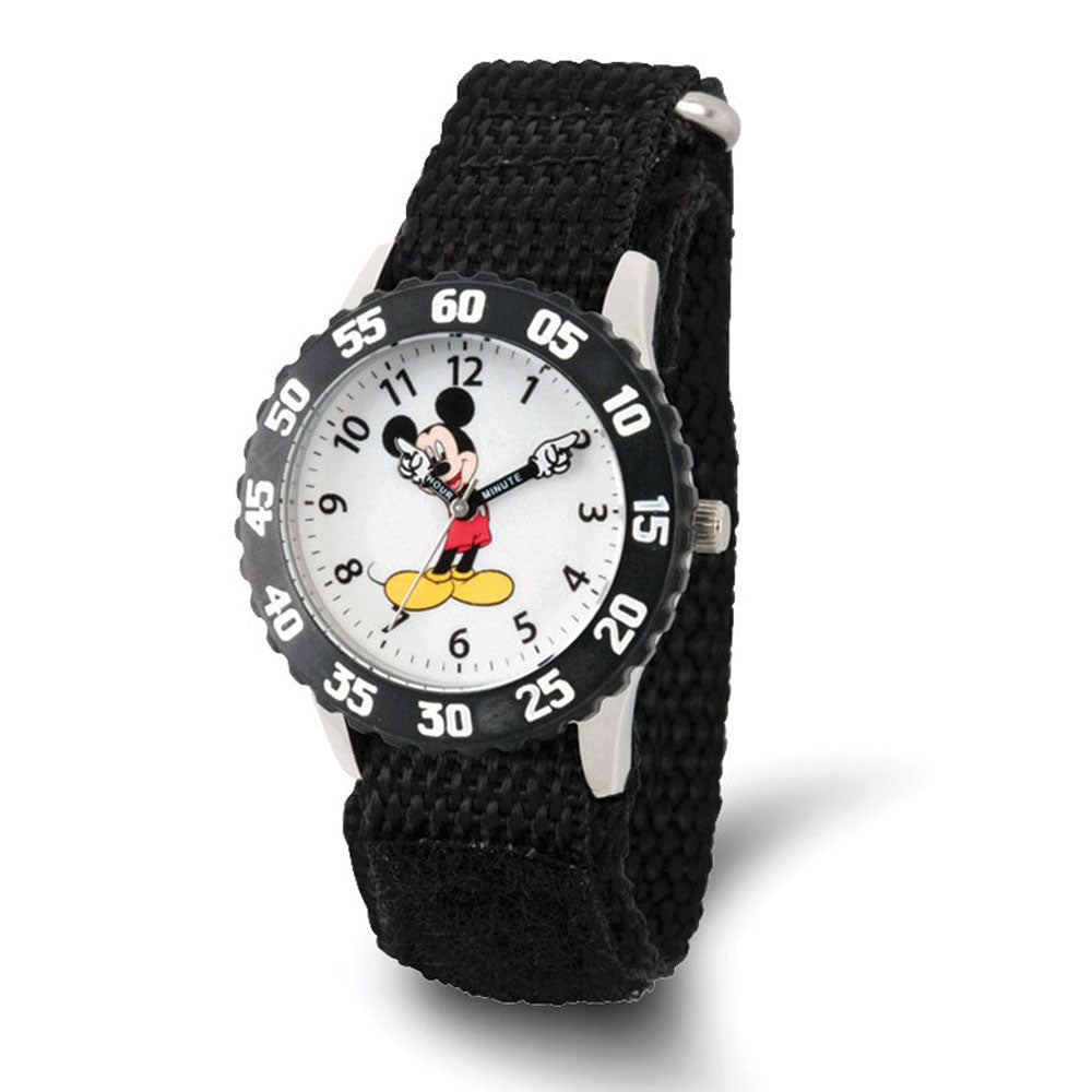 Disney Boys Mickey Mouse w/Moving Arms Time Teacher Watch, Item W9448 by The Black Bow Jewelry Co.