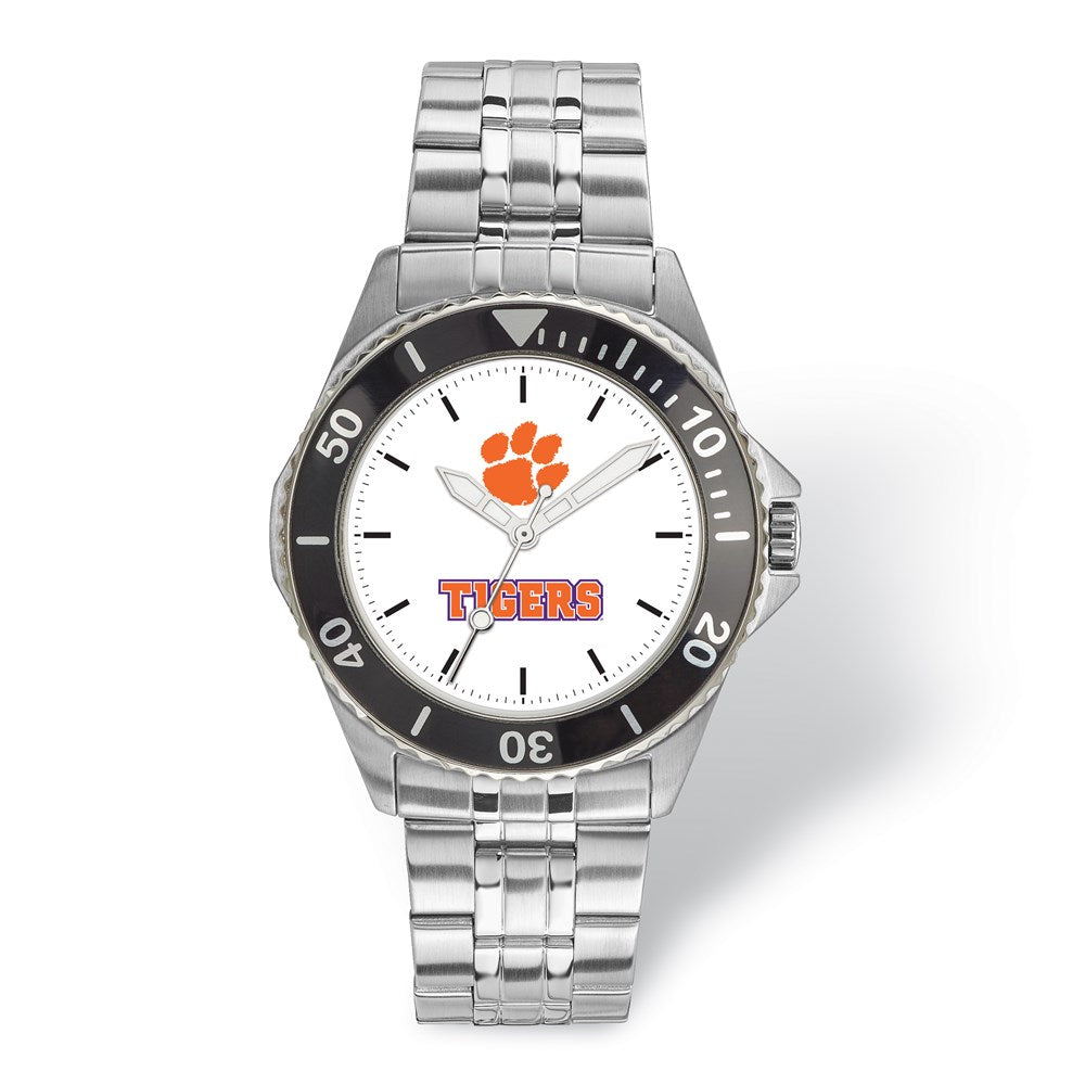 Mens Clemson University Champion Watch, Item W9533 by The Black Bow Jewelry Co.