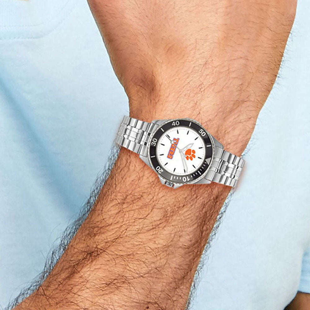 Alternate view of the Mens Clemson University Champion Watch by The Black Bow Jewelry Co.