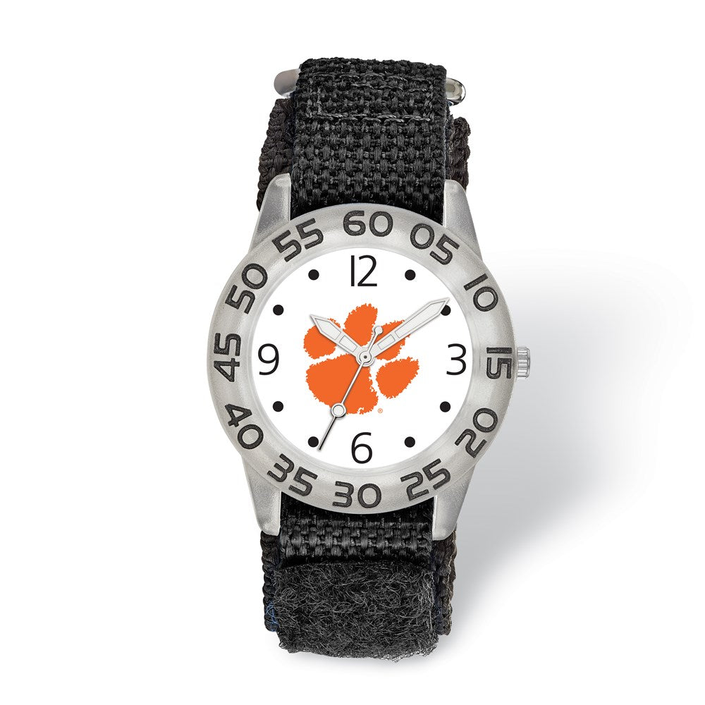 Kids Clemson University Childs Fan Watch, Item W9535 by The Black Bow Jewelry Co.