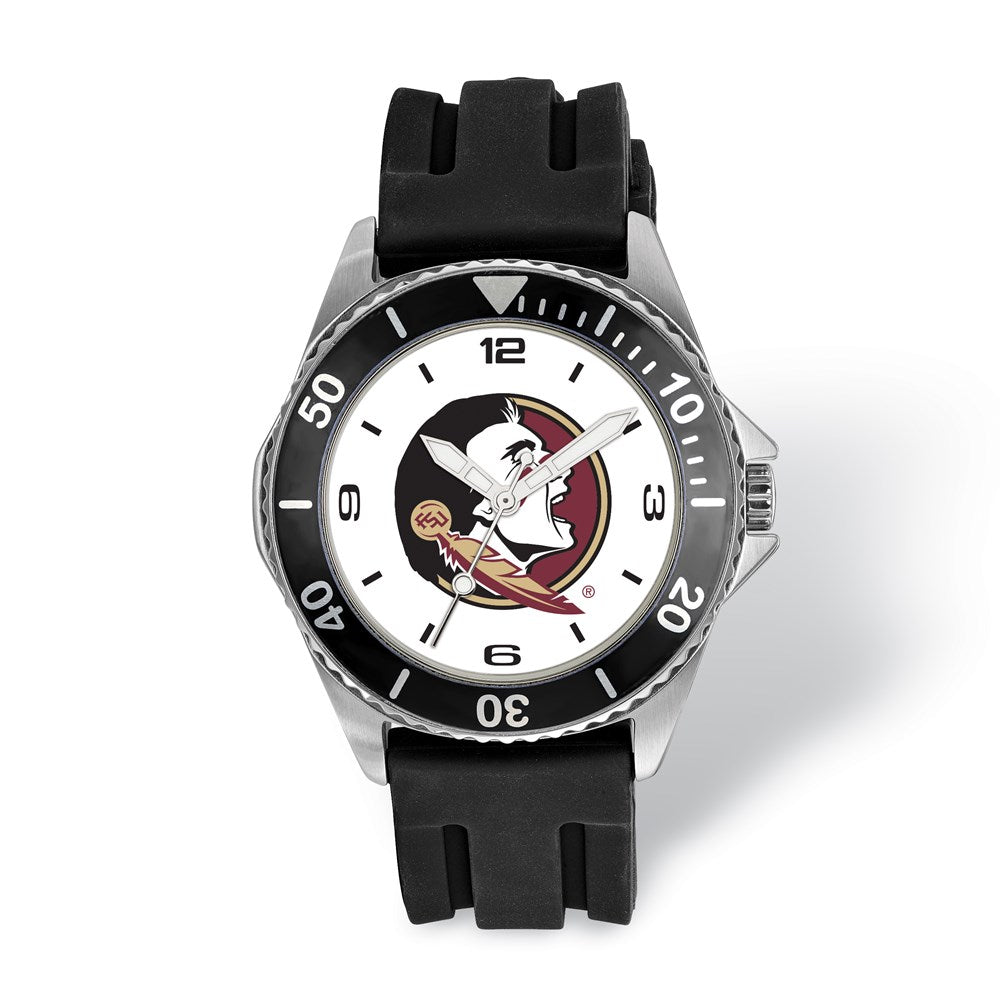 Mens Florida State University Collegiate Watch, Item W9540 by The Black Bow Jewelry Co.