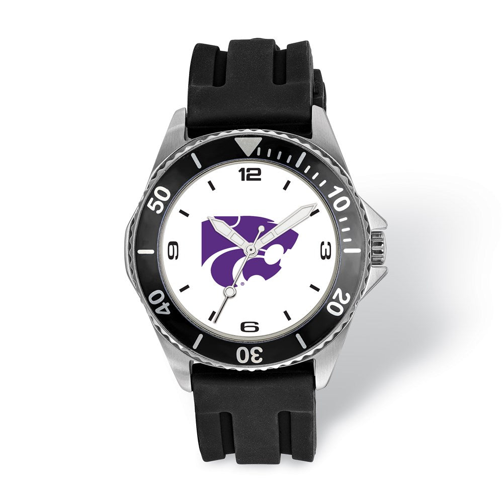 Mens Kansas State University Collegiate Watch, Item W9549 by The Black Bow Jewelry Co.