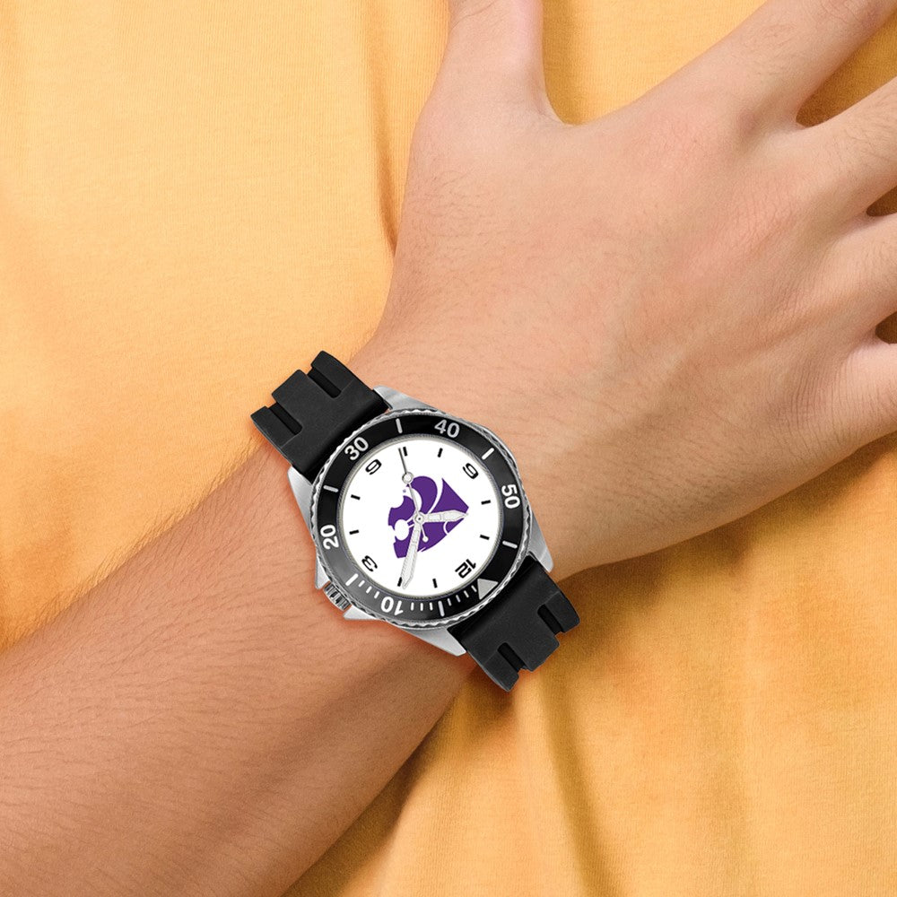 Alternate view of the Mens Kansas State University Collegiate Watch by The Black Bow Jewelry Co.
