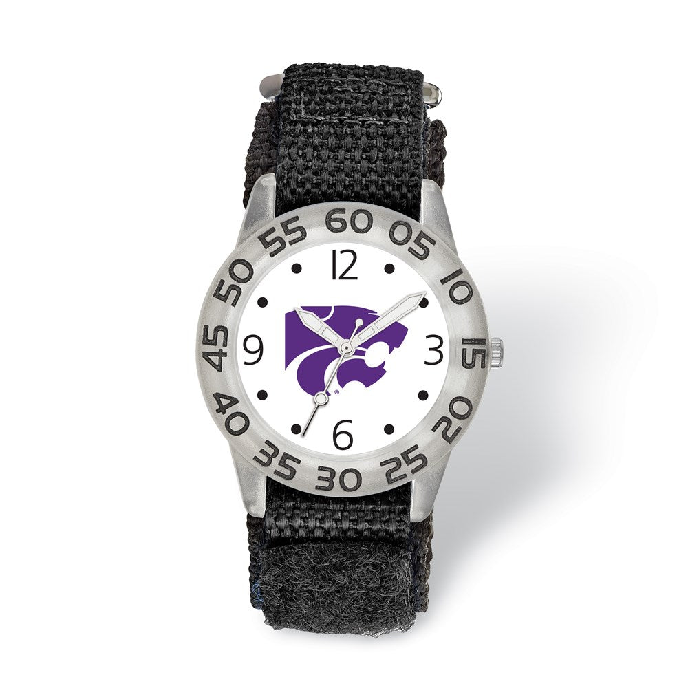 Kids Kansas State University Childs Fan Watch, Item W9553 by The Black Bow Jewelry Co.
