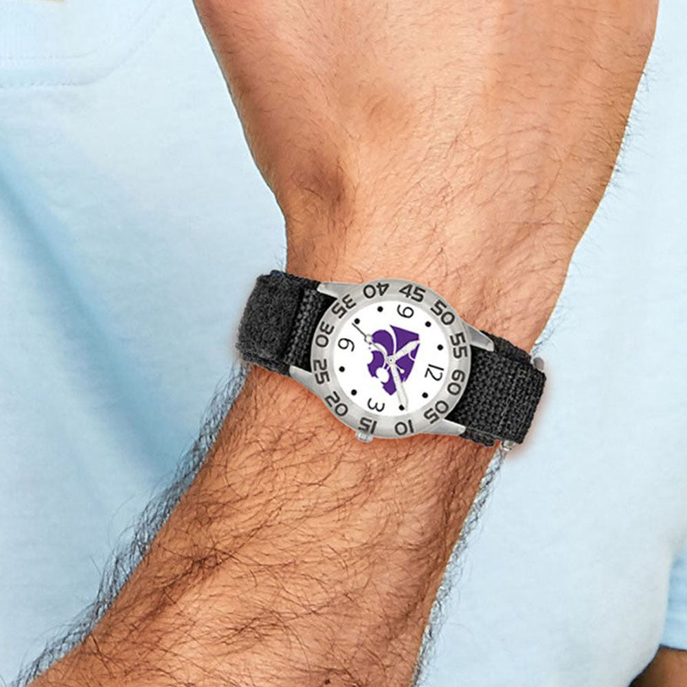 Alternate view of the Kids Kansas State University Childs Fan Watch by The Black Bow Jewelry Co.