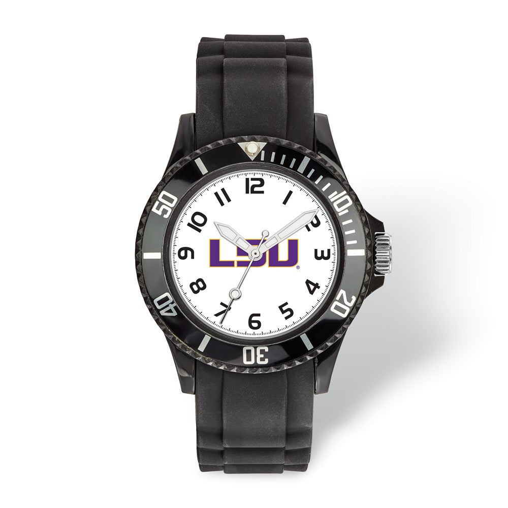 Mens Louisiana State University Scholastic Watch, Item W9559 by The Black Bow Jewelry Co.