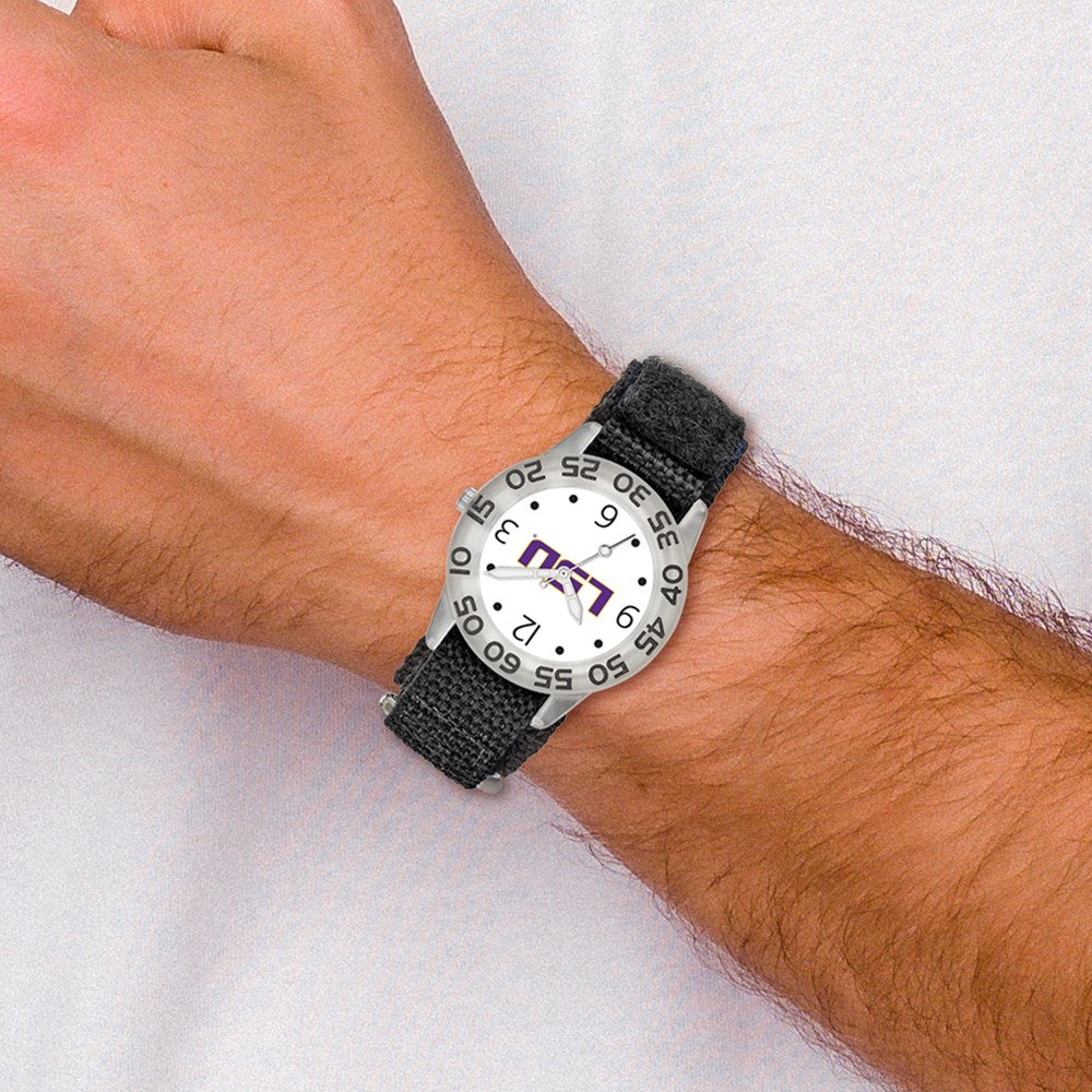Alternate view of the Kids Louisiana State University Childs Fan Watch by The Black Bow Jewelry Co.
